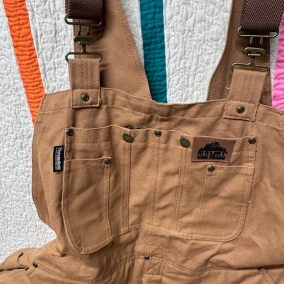 Old Mill Thinsulate Bibs Mens Size XL - Picture 5 of 7